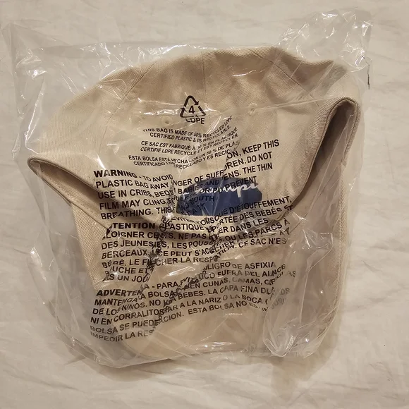 Champion Cream Unisex Cap NWT - Picture 5 of 5